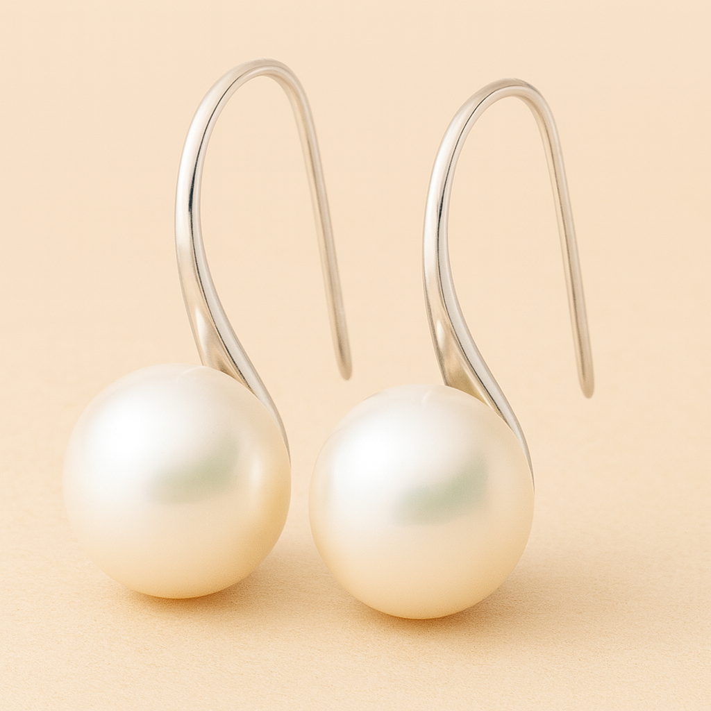 Élégance Perlée™ | Boucles d'oreilles pendantes raffinées