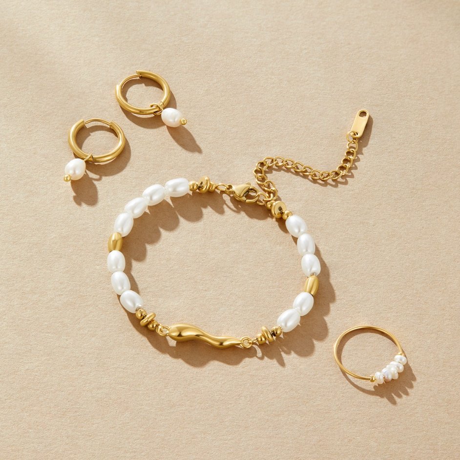 Bracelet Lou en perles d’eau douce