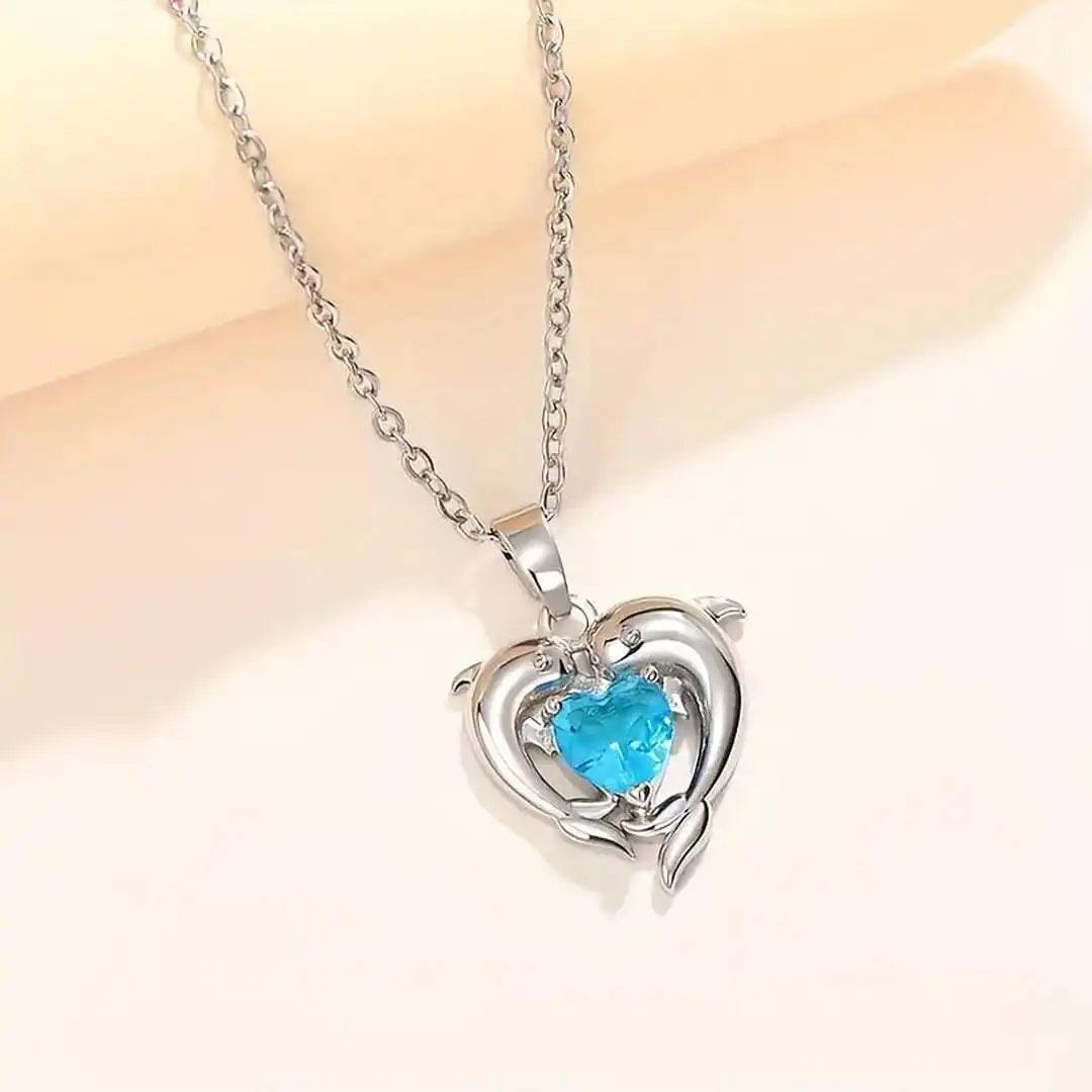 Collier Coeurs Jumeaux de l'Ocean