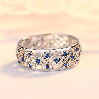 Bague Reve Filigrane Saphir