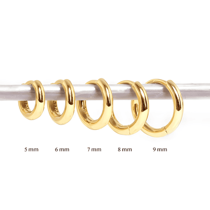 REFINED™ | Créoles Fines en Argent S925