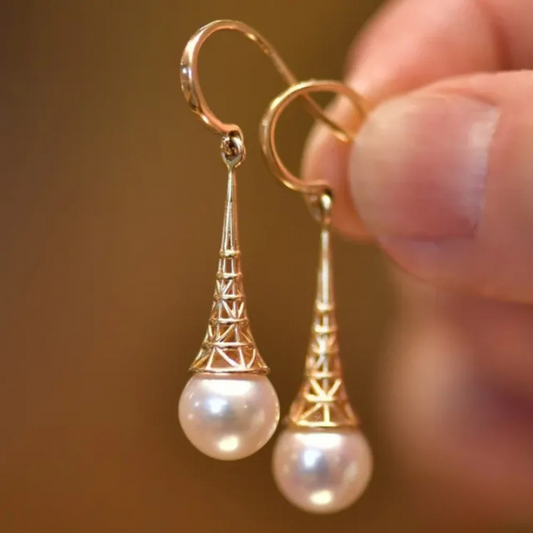 Boucles d'oreilles Perles™ | Élégance intemporelle en or
