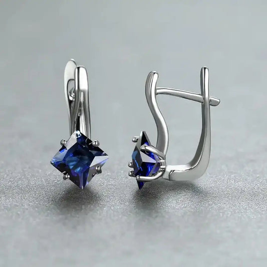 Boucles d'oreilles Sylvette Azurienne