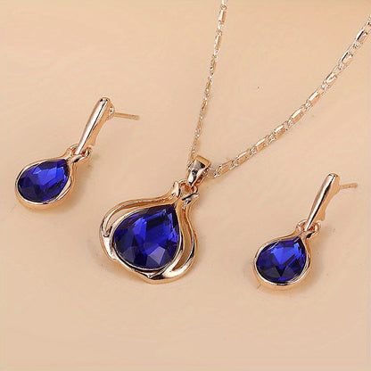 Élégance™ | Ensemble de bijoux en cuivre, style raffiné