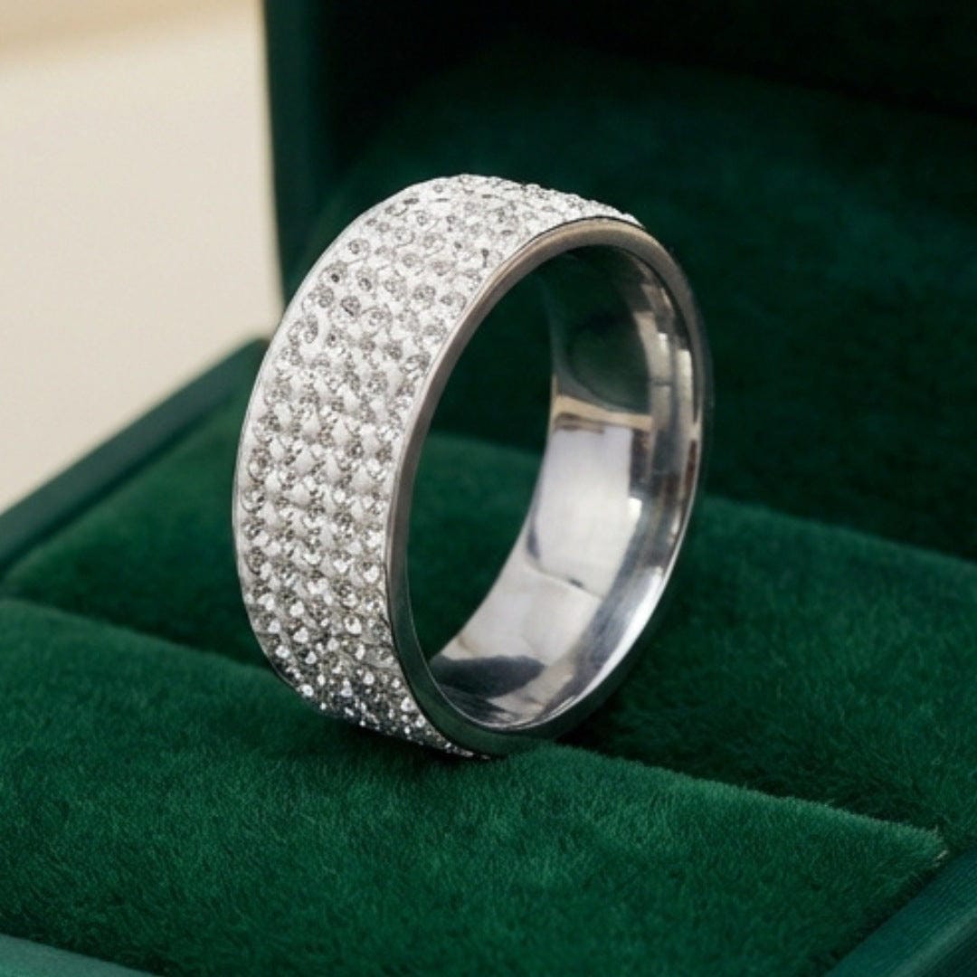 Bague Bandeau Cristal Pavelli