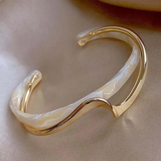 Bracelet Doré Opale Lumière Douce