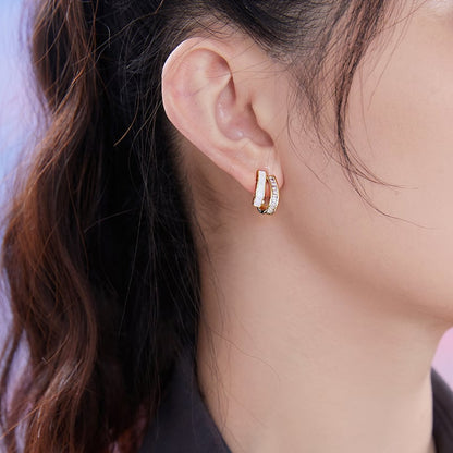 Boucles Élégantes™ | Boucles d'oreilles en matière précieuse