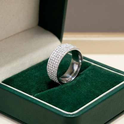 Bague Bandeau Cristal Pavelli