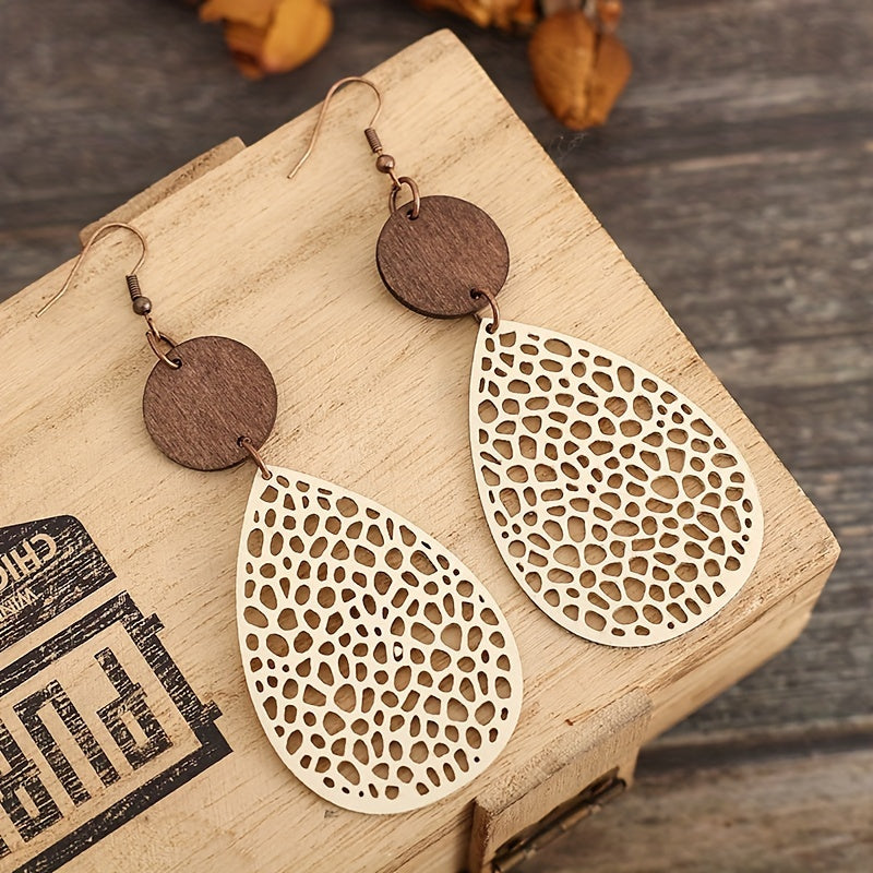 Goutte Élégante™ | Boucles en matière raffinée