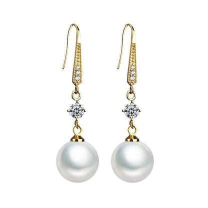 Éclat d'Or™ | Boucles d'oreilles dorées en matière raffinée