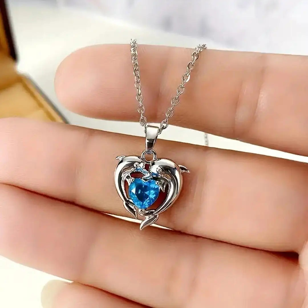 Collier Coeurs Jumeaux de l'Ocean