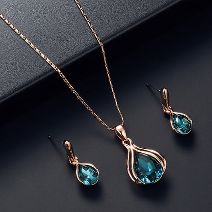 Élégance™ | Ensemble de bijoux en cuivre, style raffiné
