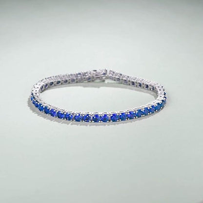 Bracelet Tennis Saphir