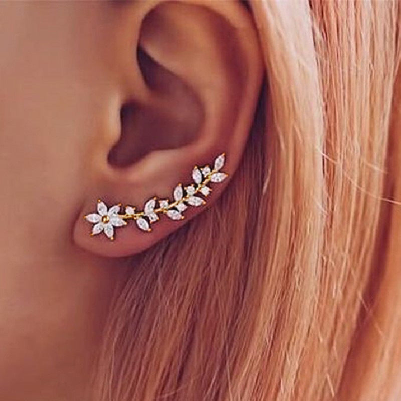 Fleurs Diamant™ | Boucles d'oreilles en matière précieuse