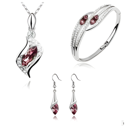 Éclat d'Ange™ | Ensemble de bijoux en cristal