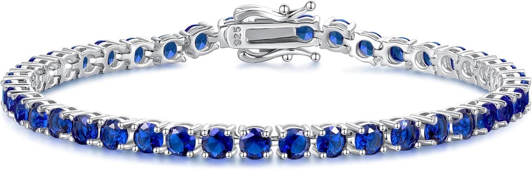 Bracelet Tennis Saphir