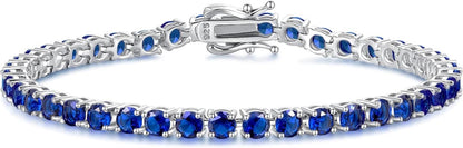 Bracelet Tennis Saphir