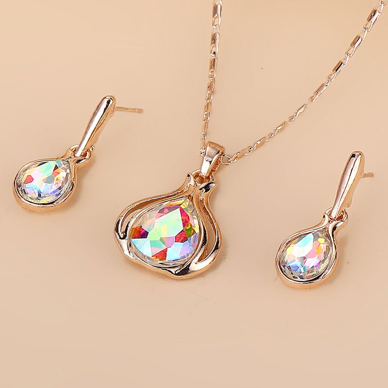 Élégance™ | Ensemble de bijoux en cuivre, style raffiné