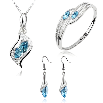 Éclat d'Ange™ | Ensemble de bijoux en cristal