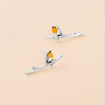 Oiseaux™ | Boucles d'oreilles en or délicat