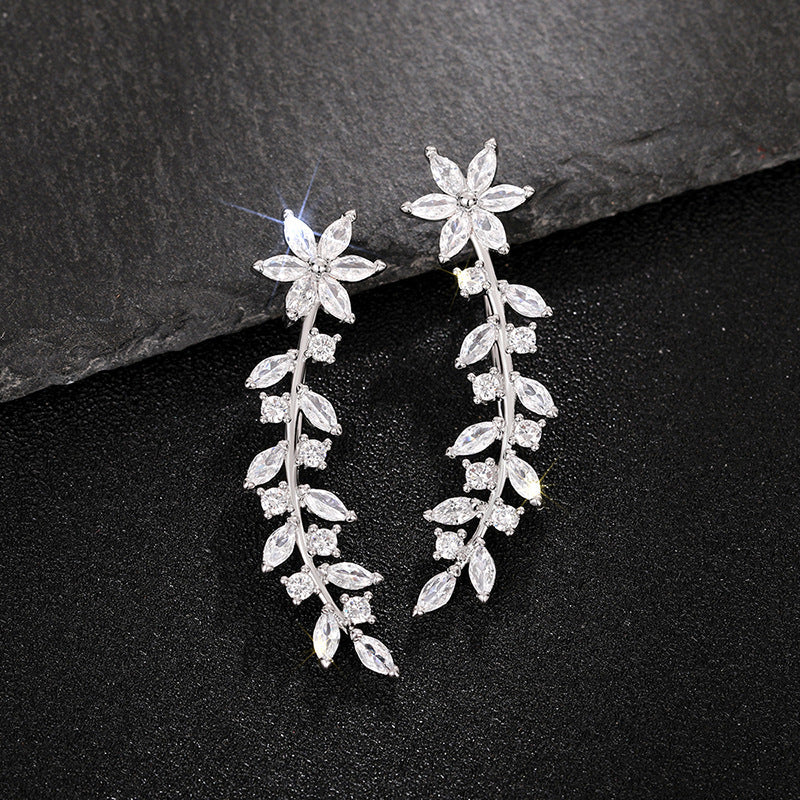 Fleurs Diamant™ | Boucles d'oreilles en matière précieuse