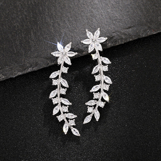 Fleurs Diamant™ | Boucles d'oreilles en matière précieuse