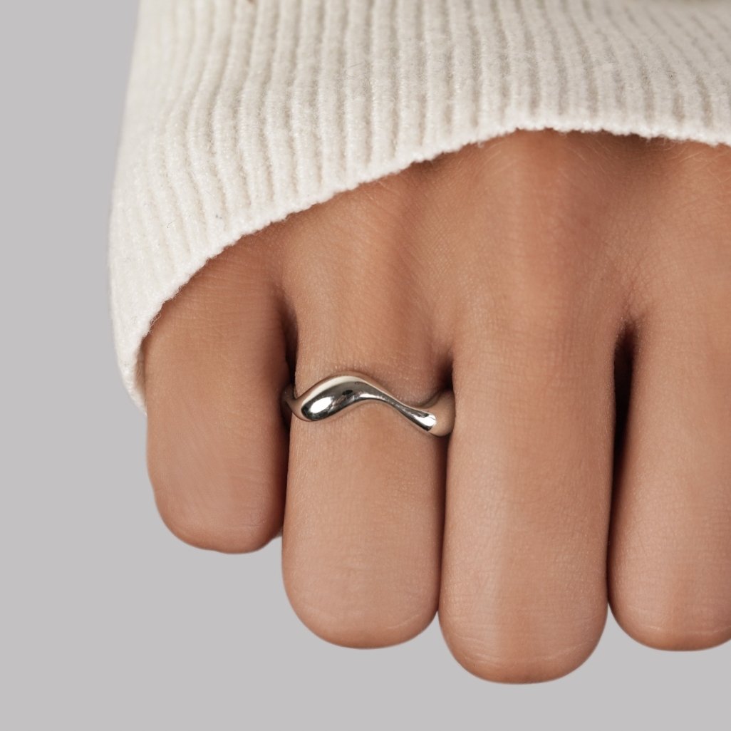 Waves – Bague minimaliste