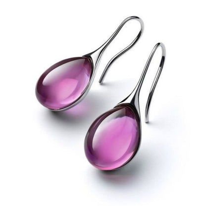 Boucles d'oreilles Élégance™ | Cristal chic, pendantes