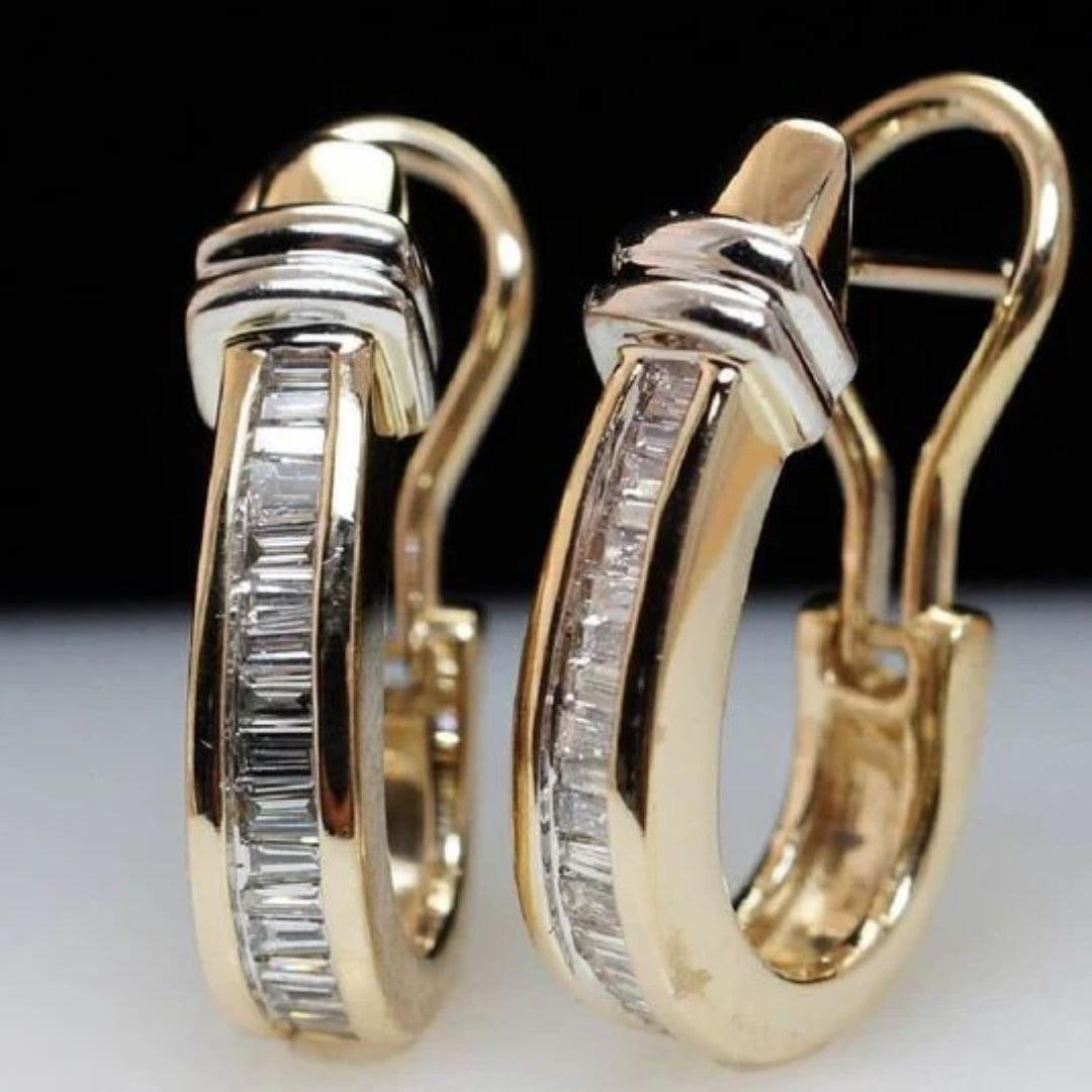 Valera™ | Boucles d’oreilles vintage style diamant