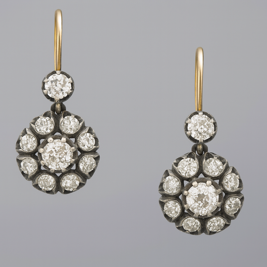 Boucles d'oreilles™ | Élégance vintage en pierres précieuses