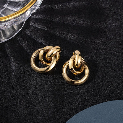 Boucles d'oreilles Éclat™ | Créoles en or raffinées