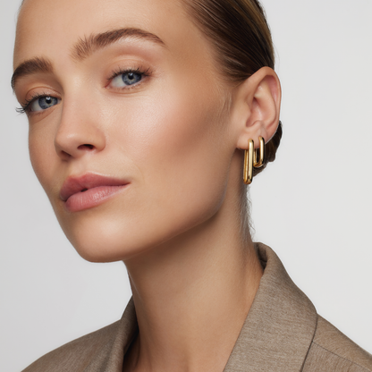 Boucles d'oreilles cercle Icon | Or