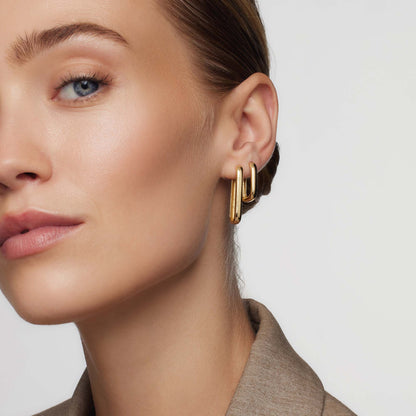 Boucles d'oreilles cercle Icon | Or