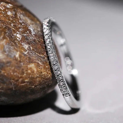 Bague Minimaliste Zircone Elyse