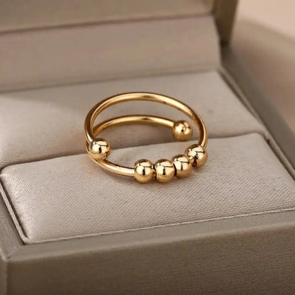 Bague Perles Anti-Stress