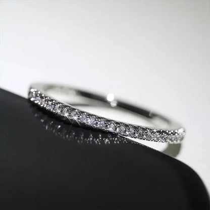 Bague Minimaliste Zircone Elyse