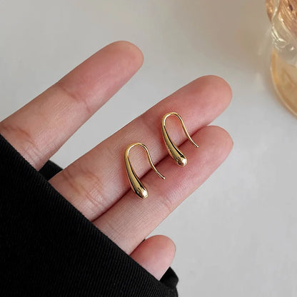 Goutte d'Eau™ | Boucles d'oreilles en argent élégant