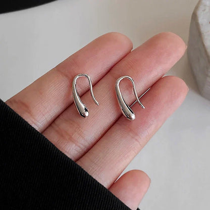 Goutte d'Eau™ | Boucles d'oreilles en argent élégant