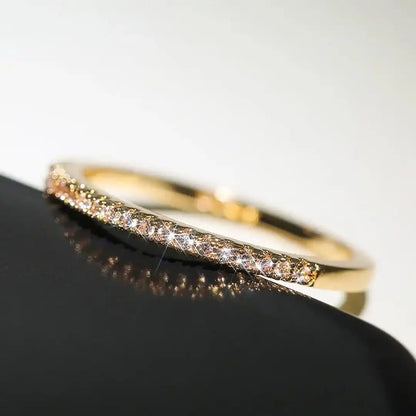 Bague Minimaliste Zircone Elyse