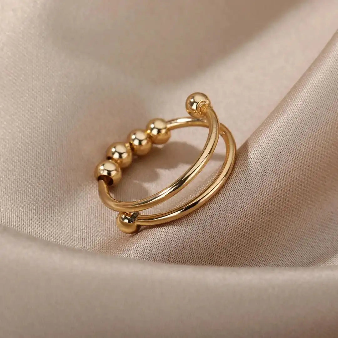 Bague Perles Anti-Stress
