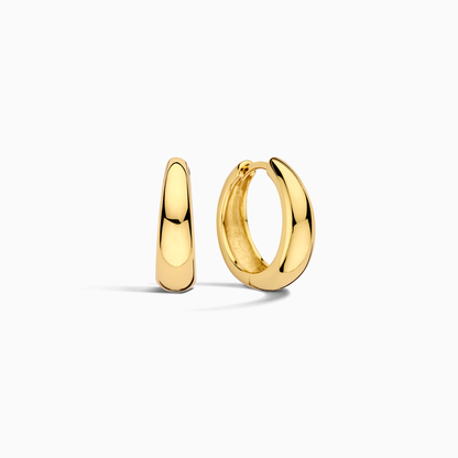 Boucles d'oreilles cercle Rue Statement | Or