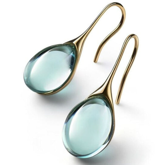 Boucles d'oreilles Élégance™ | Cristal chic, pendantes