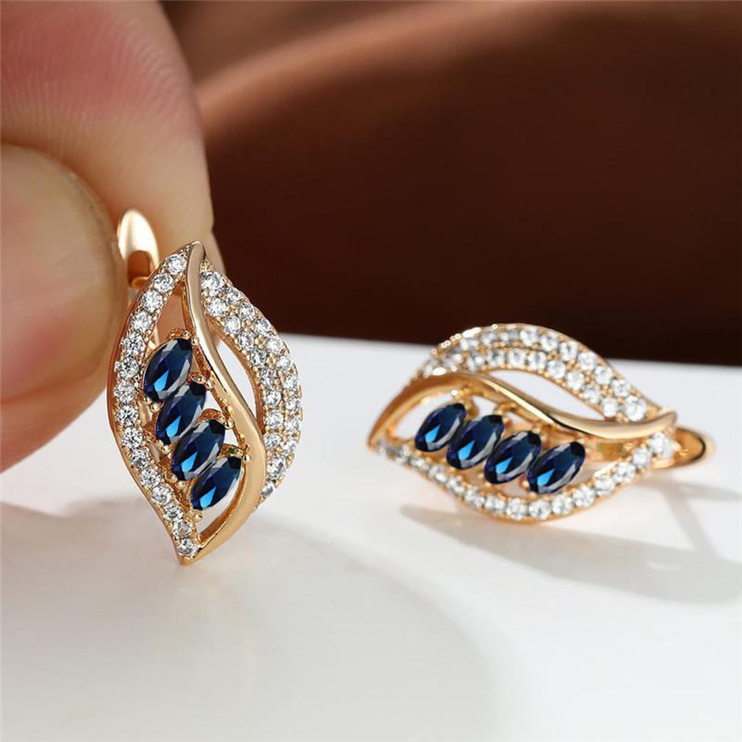 Boucles d'oreilles Dorees Isola Caelurelle