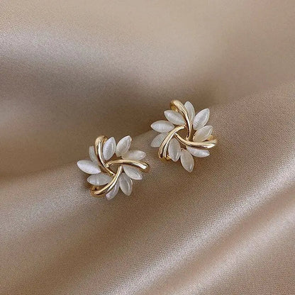 Boucles d'oreilles Opale™ | Élégance en or et opale