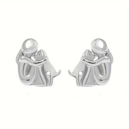 NOA | BOUCLES D'OREILLES EN ÉTREINTE DE CHIEN