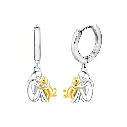 ISLA | BOUCLES D'OREILLES EN ÉTREINTE DE CHAT