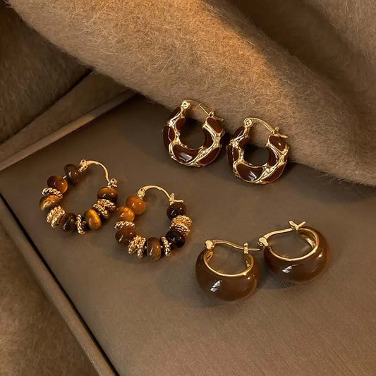 Urbaines™ | Boucles d'oreilles vintage en U