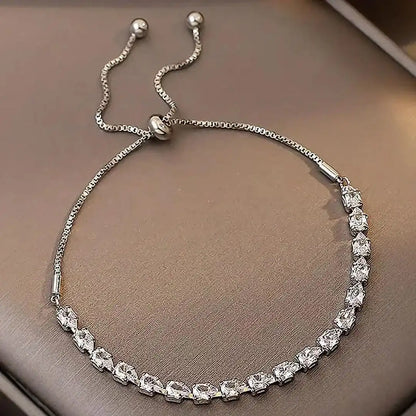 Bracelet Géométrique Ajustable Pierres