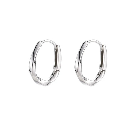 Boucles d'oreilles Éclat™ | Argent sterling, élégance raffinée