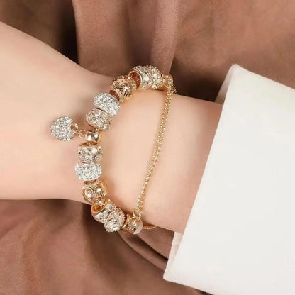 Bracelet Doré Cœur Massif